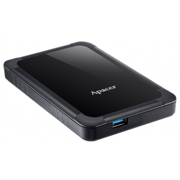 Внешний Apacer 2 TB USB 3.1 Gen 1 Portable Hard Drive AC532 Black Shockproof (AP2TBAC532B-1)-2