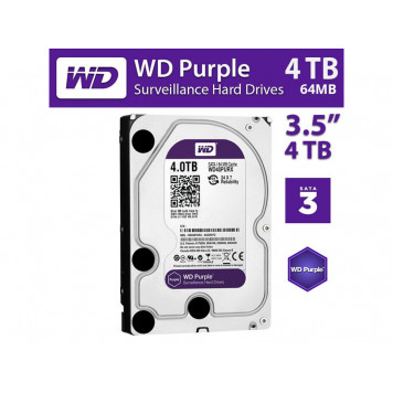 Внутренний HDD WD Purle  3.5'' 4TB 5400 prm (WD40PURX)-5