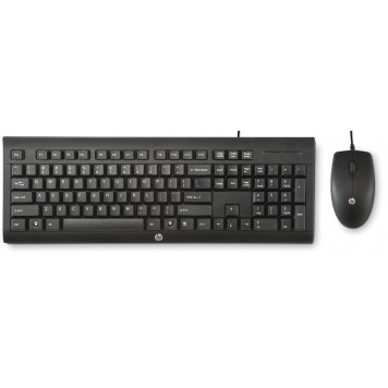 Проводная клавиатура и мышь HP keyboard combo (H3C53AA)-2