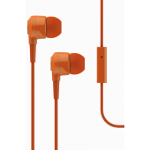 Наушники T-Tech J10 In-Ear Headphone with Microphone 3.5mm Orange