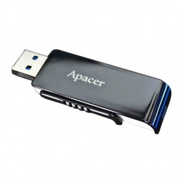 Флеш память USB Apacer 32 GB USB 3.1 Gen1 AH350 / Black (AP32GAH350B-1)-2