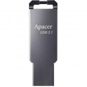 Флеш память USB Apacer 16 GB USB 3.1 Gen1 AH360 / Black Nickel (AP16GAH360A-1)