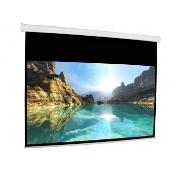 Проекционный экран Cyber Electrical Wide Screen 330x187cm, Ratio16:9, (Tubular Motor) White Matt 3D EH150D (AES150W-D)