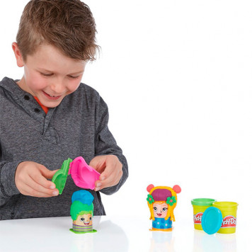 Hasbro Play-Doh Сумасшедшие прически (B1155)-4