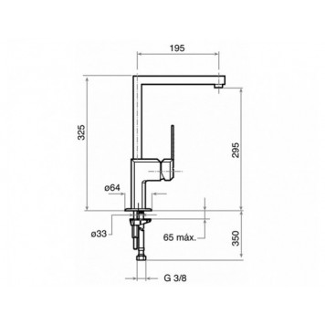 Cмеситель для кухни Teka MZX CHROME-2