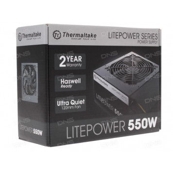 Блок питания Thermaltake Litepower 550W 80plus 230V only (LTP-0550P-2)-2