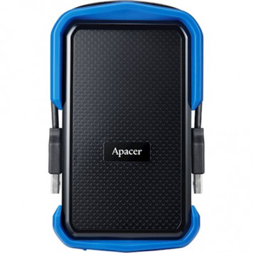 Внешний HDD Apacer 2 TB USB 3.1 Portable Hard Drive AC631 / Blue (AP2TBAC631U-1)