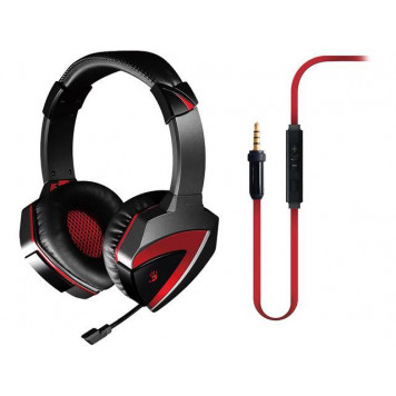 Наушники A4Tech 7,1 Combat Gaming Bloody G501 (black+red)