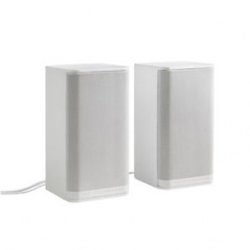 Компьютерные колонки HP 2.0 White S5000 Speaker System (K7S74AA)-2