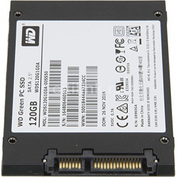 Внутренний SSD WD Green 120Gb (WDS120G1G0A)-3