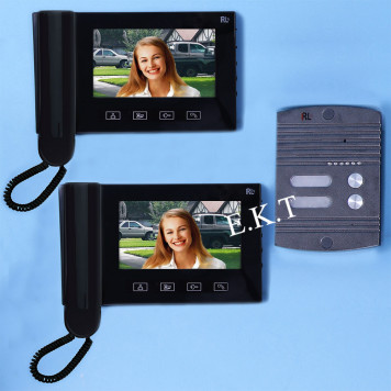 Видео домофон с двумя дисплеями RL-2A09G