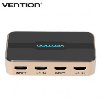 HDMI Switcher Vention 5-in X 1-out (ACDG0)