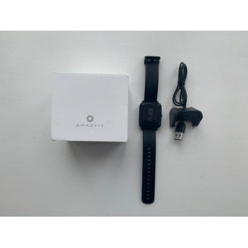 Электронные часы Xiaomi Amazfit Bip Smartwatch (Black)-4