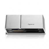 Картридер Apacer AM404 Card Reader USB 2.0 (APAM404S-S)