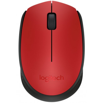 Беспроводная мышь LOGITECH Wireless Mouse M171 / Red (910-004641)