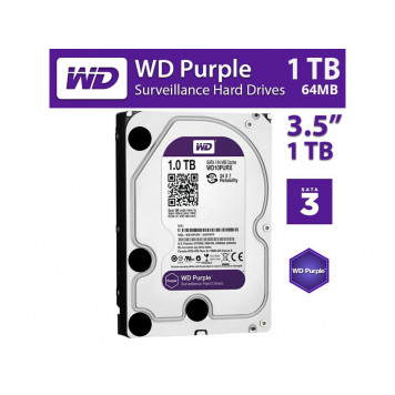 Внутренний HDD WD Purle  3.5'' 1TB 7200 prm (WD10PURX)-4