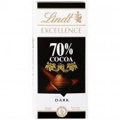 Шоколад Lindt 70% горький 100г