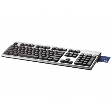 Клавиатура проводная HP USB SmartCard CCID Keyboard (E6D77A6)