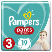 Трусики Pampers Premium Care Pants 6-11кг 3 размер 19шт