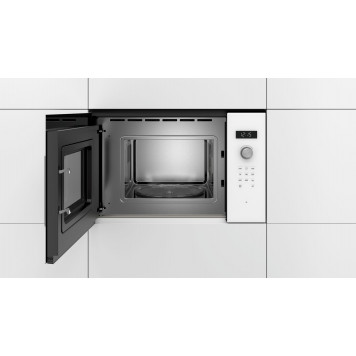 Встраиваемая микроволновая печь Bosch BFL524MW0 (White)-3