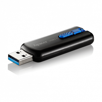 Флеш память USB Apacer 32 GB USB 3.1 Gen1 AH354 / Black (AP32GAH354B-1)-2