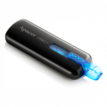 Флеш память USB Apacer 32 GB USB 3.1 Gen1 AH354 / Black (AP32GAH354B-1)-3