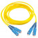 Media Patch cord SC/PC-SC/PC (SM,DX) 1m