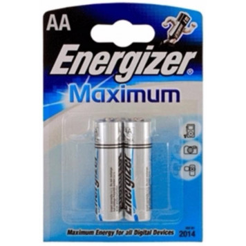 Батарейки Energizer battery Maximum AA(2) LR6