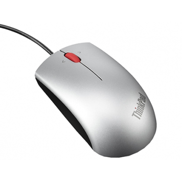 Проводная мышь Lenovo ThinkPad Precision USB Mouse - Frost Silver (0B47157)-2