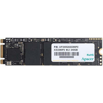 Внутренний SSD Apacer AS2280P2 240 GB SSD NVMe M.2 PCIe Gen3 x2 TLC (AP240GAS2280P2)-2