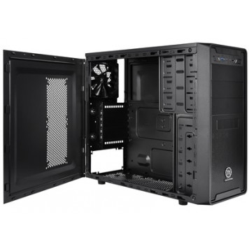 Компьютерный корпус Thermaltake Versa II/Black/No Win/SGCC/USB3.0*1 black interior (VO700A1N3N)-3