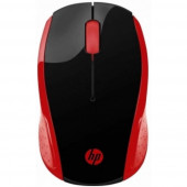 Беспроводная мышь HP Wireless Mouse 200, Red (2HU82AA)