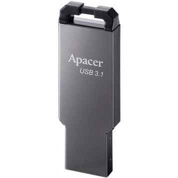 Флеш память USB Apacer 32GB USB 3.1 Gen1 AH360 / Black Nickel (AP32GAH360A-1)-2