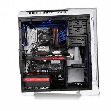 Компьютерный корпус Thermaltake Versa N21 Snow/White/Win/SGCC (CA-1D9-00M6WN-00)-3