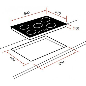 Электрическая варочная панель Teka IB 9530-2