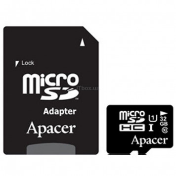 Apacer micro SDHC 32 GB Class 10 + SD adapter (AP32GMCSH10U1)-3