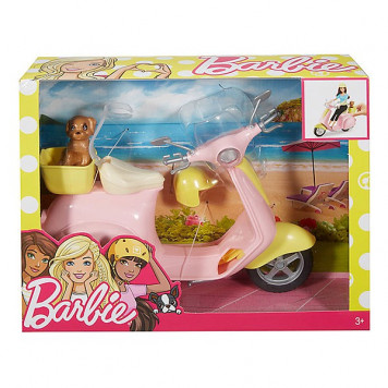 Игра MATTEL Мопед Barbie (DVX56)