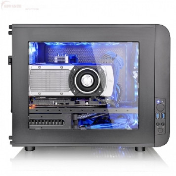 Компьютерный корпус Thermaltake Core V21/Black/Win/SECC (CA-1D5-00S1WN-00)-3