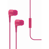 Наушники T-Tech J10 In-Ear Headphone with Microphone 3.5mm pink