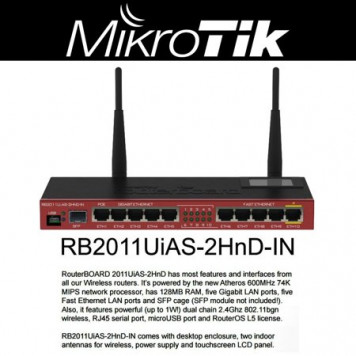 MikroTik Wi-Fi роутер (RB2011UiAS-2HnD-IN)-6