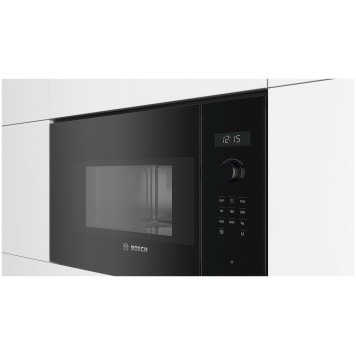 Встраиваемая микроволновая печь Bosch BFL524MB0 (Black)-3