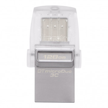 Флеш память USB Kingston 128GB DT microDuo 3C (DTDUO3C/128GB)