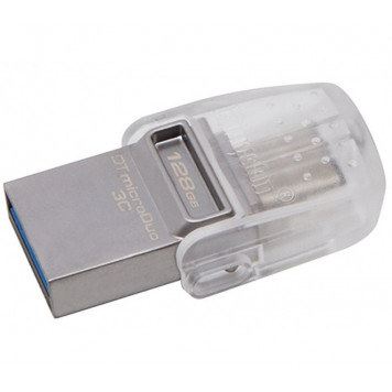 Флеш память USB Kingston 128GB DT microDuo 3C (DTDUO3C/128GB)-2