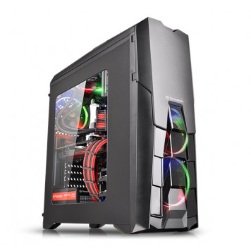 Компьютерный корпус Thermaltake Versa N25/Black/Win/SGCC (CA-1G2-00M1WN-00)