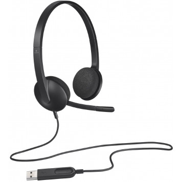 Наушники LOGITECH Corded USB Headset H340 (981-000475)