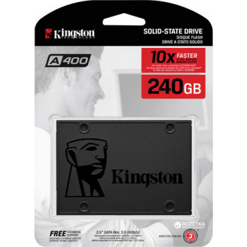 Внутренний SSD Kingston SA400 (SA400S37A/240G)-2