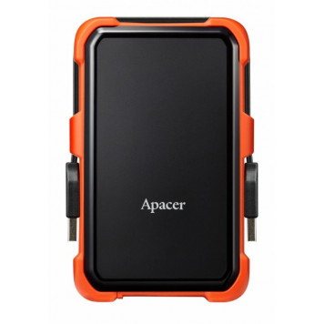 Внешний HDD Apacer 1 TB USB 3.1 Portable Hard Drive AC630 Orange Shockproof (AP1TBAC630T-1)-3