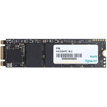 Внутренний Apacer AS2280P2 480 GB SSD NVMe M.2 PCIe Gen3 x2 TLC (AP480GAS2280P2)