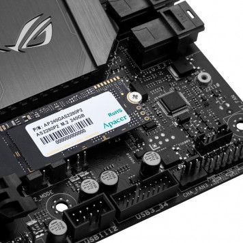 Внутренний Apacer AS2280P2 480 GB SSD NVMe M.2 PCIe Gen3 x2 TLC (AP480GAS2280P2)-2