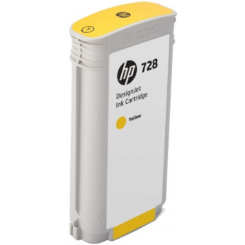 Струйный картридж HP № 728 F9J65A (Желтый)